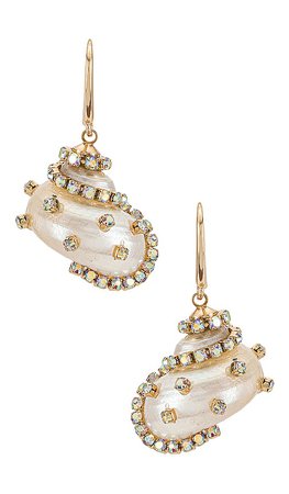 Ettika seashell earrings