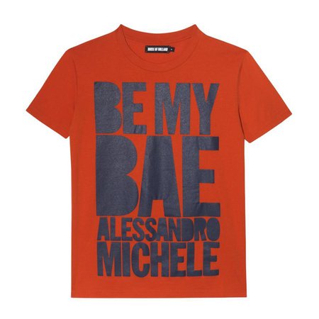 10Th Anniversary Tshirt Michele (Orange) | House of Holland – House of Holland