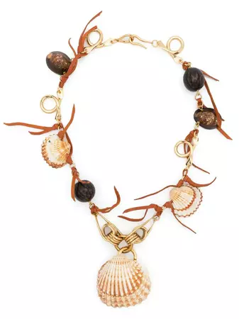 Tohum Samsara I shell-pendant Necklace - Farfetch