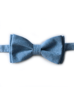 denim bow tie