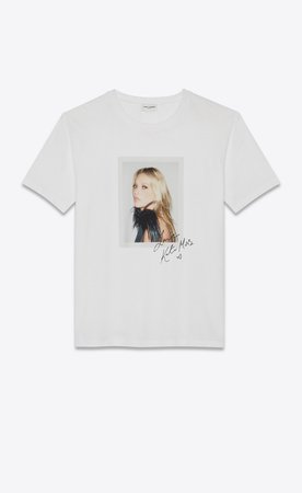 Saint Laurent Kate Moss t Shirt | YSL.com