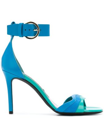 Emilio Pucci strappy colour-block sandals