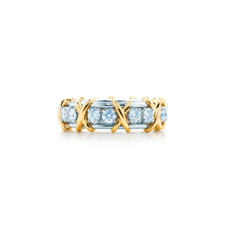 Jean Schlumberger Sixteen Stone Diamond Ring