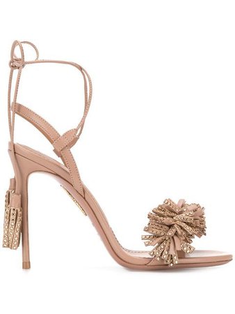 Aquazzura Wild Crystal 105 sandals $749 - Shop SS19 Online - Fast Delivery, Price