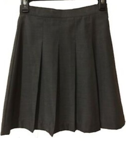 Grey uniform skirt
