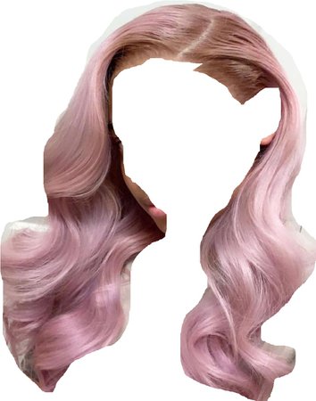 pale pink hair