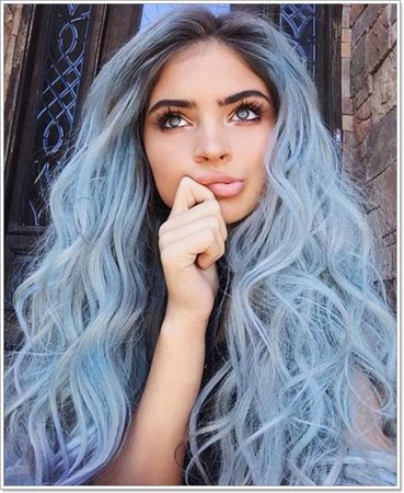 Blue Pastel Hair