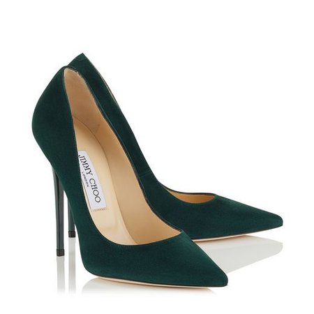 velvet green heels - Google Search