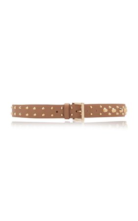 Prada Studded Leather Belt Size: 65 cm