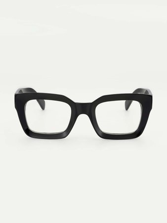 Men acrylic frame glasses