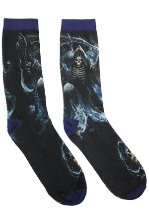 Ghost Reaper Unisex Socks by Spiral Direct | Gothic