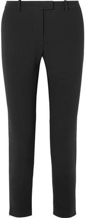 Henri Cady Straight-leg Pants - Black