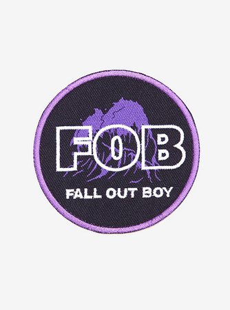Fall Out Boy Wave Patch