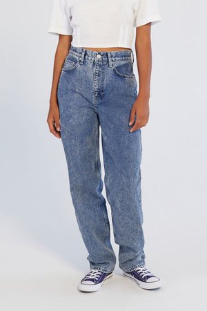 BDG High-Waisted Baggy Jean – Light Acid Wash | Urban Outfitters