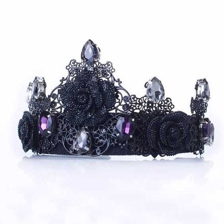 purple Gothic crown