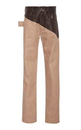High-Rise Dual Denim Trouser By Bottega Veneta | Moda Operandi