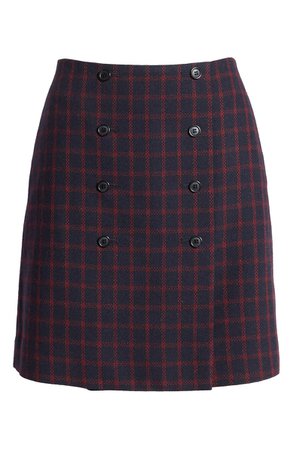 1901 Double Button Skirt (Regular & Petite) | Nordstrom