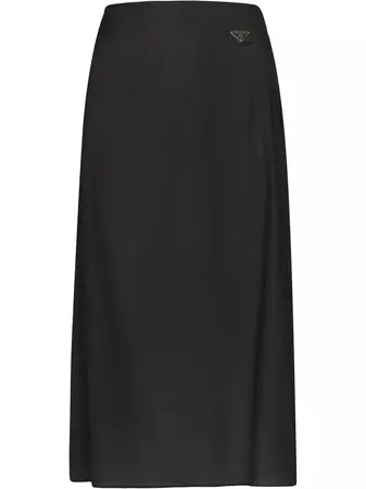 Prada A-line Midi Skirt - Farfetch