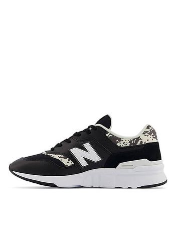 New Balance 997 sneakers with print in black | ASOS