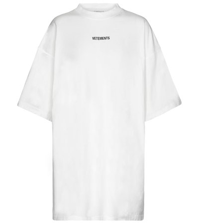 Vetements - Logo cotton T-shirt | Mytheresa