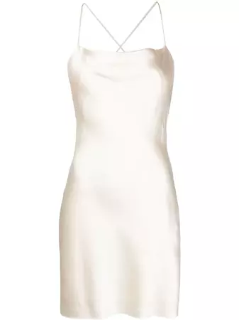 Saint Laurent mini slip dress