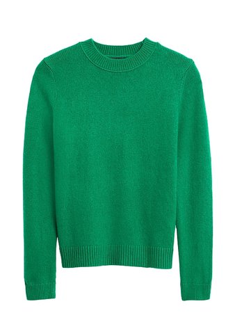 Banana Republic green sweater