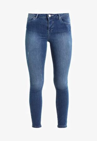 Mint Velvet SAVANNAH DISTRESSED - Jeans Skinny Fit - light indigo - Zalando.co.uk