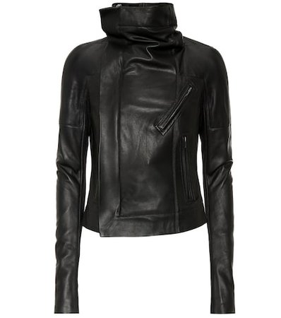 Sisy leather biker jacket