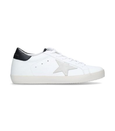 Golden Goose White Leather Superstar E73 Sneakers