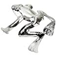 Amazon.com: 316L Stainless Steel Tree Frog Fake Cartilage Ear Cuff. No Piercing One size: Clothing