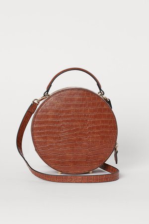 Round Shoulder Bag - Brown - Ladies | H&M US