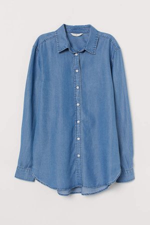 Lyocell Shirt - Blue