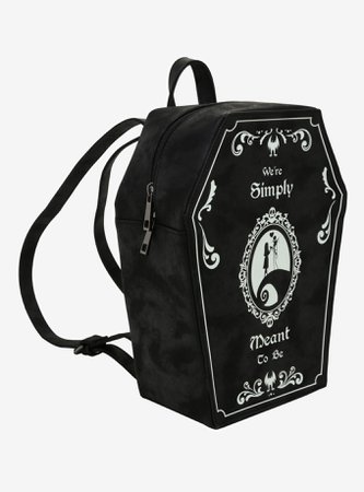 The Nightmare Before Christmas Simply Meant To Be Coffin Mini Backpack