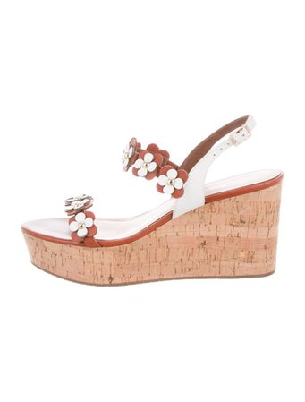 Kate Spade New York Platform Wedge Sandals - Shoes - WKA96632 | The RealReal