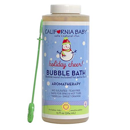 Amazon.com : California Baby Bubble Bath ''Holiday'' Vanilla Orange and Lavender - 13 fl oz (2 Pack) : Gateway