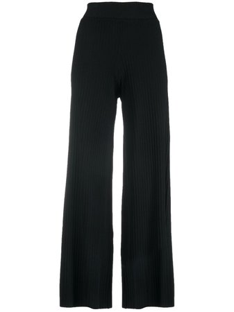 Live The Process wide-leg Knitted Trousers - Farfetch