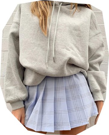 skirt and hoody