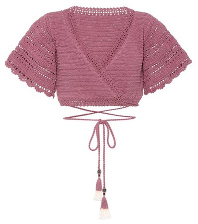 Amira crochet cotton top