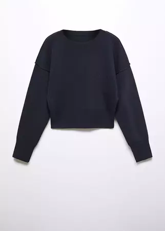 Drop shoulder seam sweater - Women | Mango USA