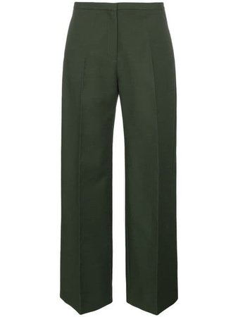 Khaite charlize straight-leg cotton trousers $994 - Buy Online - Mobile Friendly, Fast Delivery, Price
