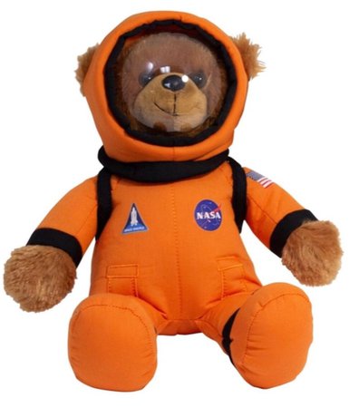 nasa astronaut teddy bear
