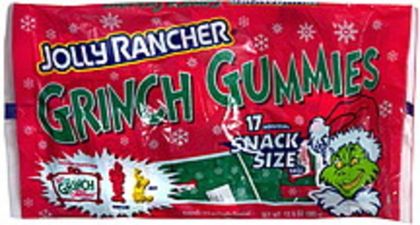 Jolly Rancher Christmas Grinch Gummies - 13.6 oz, Nutrition Information | Innit