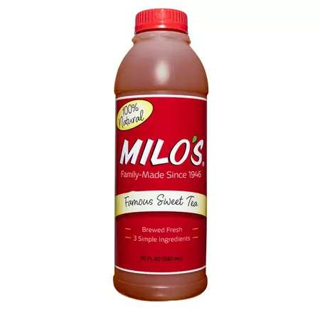 Milo’s Famous Sweet Tea, 100% Natural, 20 Fl. Oz. Bottle - Walmart.com
