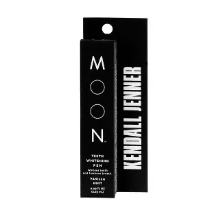 Moon Kendall Jenner Teeth Whitening Pen Vegan Paraben + SLS Free Vanilla Mint - 1ct : Target