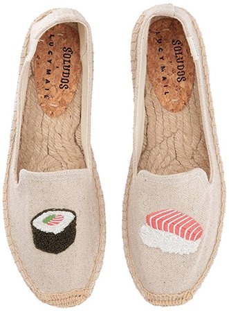 Amazon.com | Soludos Women's Sushi Smoking Slipper Platform | Loafers & Slip-Ons