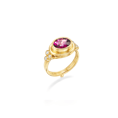 18K Purple Garnet Temple Ring – Temple St. Clair