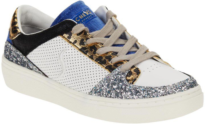 Goldie Sparkle Safari Lace-Up Sneaker