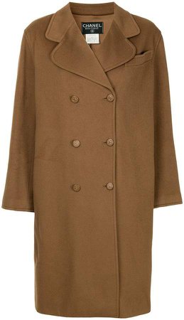 Pre-Owned cashmere double breasted coat