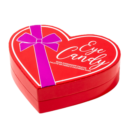 Claire's Eye Candy Red Heart Makeup Palette