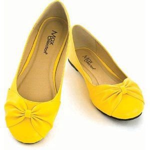 yellow flat shoes - Google Search